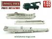 La grue du camion militaire Berliet 6x6 TBU miniature de Dinky Toys au 1/55e