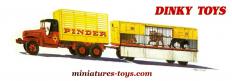 La ridelle arrière verte pour le camion militaire GMC 6x6 de Dinky Toys France
