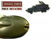 Le canot du pont Brockway militaire 884 en miniature de Dinky Toys France