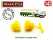 Les bouchons de citerne de l'Unic Esterel miniature Dinky Toys au 1/43e