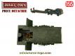 Le crochet treuil du Berliet T6 porte char ou transformateur miniature de Dinky
