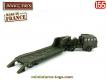 Le Berliet T6 et sa semi remorque porte char miniature de Dinky Toys au 1/55e
