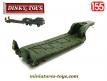 La semi remorque porte char miniature de Dinky Toys France au 1/55e