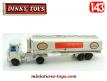 Le tracteue AEC et sa semi citerne Esso miniature Dinky Toys incomplet