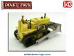 Le Bulldozer Blaw Knox miniature de Dinky Toys England au 1/43e