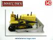 Le Bulldozer Blaw Knox miniature de Dinky Toys England au 1/43e
