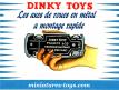 Lot de deux axes rapides de roues en métal pour miniatures Dinky Toys