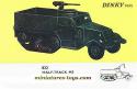 Un Half-track US M3 français en miniature par Dinky Toys au 1/50e