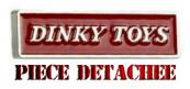 2 chenilles neuves pour AMX 13 poseur de pont de Dinky Toys France au 1/50e