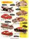 Les 8 pneus Dinky Toys noirs striés pour miniatures des séries 500 et 1400 Dinky