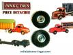 La roue de secours creuse concave pour camions miniatures Dinky Toys