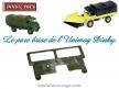 Le pare brise pour le Mercedes Unimog miniature de Dinky Toys France