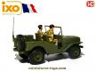 La jeep Delahaye militaire miniature de Direkt Collections et Ixo Models au 1/43e
