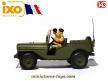 La jeep Delahaye militaire miniature de Direkt Collections et Ixo Models au 1/43e