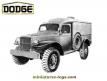 Le Dodge WC54 Military Police en miniature par Ixo Models Eaglemoss au 1/43e