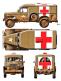 Le kit du Dodge 4x4 WC 54 US Ambulance Militaire par Italeri au 1/35e