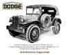 Le Dodge 4x4 WC56 bâché pompiers en miniature Solido au 1/50e