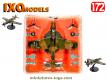 Le Dornier DO335 A 02 en avion miniature métal par Ixo Models au 1/72