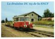 La draisine DU 65 avec son wagon plat en miniature de Jouef au H0 
