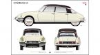 La DS 19 Citroën modèle 1956 en miniature Universal Hobbies au 1/43e