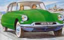 La DS 19 Citroën de 1958 en miniature par Norev retro 3-inches au 1/54e