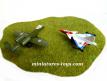 Le Fairchild A-10 et le Saab Jas 39 en miniatures au 1/120e