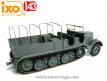 Le tracteur semi chenillé Sdkfz 9 Famo en miniature par Ixo Models au 1/43e