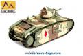 Le char français B1 bis Tunisie 1940 en miniature par Easy Model au 1/72e