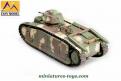 Le char français B1 bis Flandres 1940 en miniature d'Easy Model au 1/72e