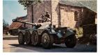 Le blindé français EBR Panhard FL11 en miniature de Dinky Toys au 1/55e 