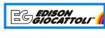 Le pistolet jouet de type Colt 38 FBI Federal en métal par Edison Giocattoli