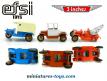 Un lot de 3 Ford 1919 miniatures Efsi Holand 3 inches incomplets