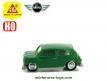 La Mini Morris verte en miniature par Eko Models au H0 H0 1/86e