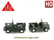 La Jeep Willys militaire miniature par Eko au 1/88e H0 HO