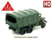 Le camion GMC M35 bâché en miniature militaire Eko au 1/88e H0 HO