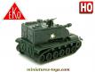 Le canon automoteur T-98 M52 en miniature militaire Eko au 1/88e H0 HO