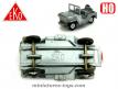 La Jeep en miniature par Eko au 1/86e H0 HO