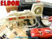 Le circuit de courses automobiles électrique miniature par Eldon USA au 1/32e