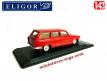 La Panhard PL17 break rouge de 1963 en miniature par Eligor au 1/43e