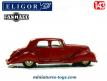 La Panhard Dynamic 1937 rouge en miniature par Eligor au 1/43e