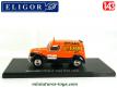 La Panhard Dyna X tolée Huiles Labo en miniature par Eligor au 1/43e