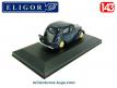 La Renault Juva 4 bleue de 1938 en voiture miniature par Eligor au 1/43e