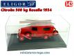 Le Citroën 500 kg Rosalie Pompiers en miniature par Eligor au 1/43e