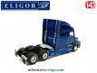 Le tracteur Volvo 770 en miniature Eligor au 1/43e incomplet et a réparer