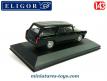 Le break Peugeot 404 noir en miniature par Eligor au 1/43e