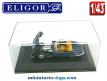 La Jaguar type E roadster 1964 décapotable bleue en miniature Eligor au 1/43e