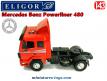 Le Mercedes Benz Powerliner 480 en camion miniature par Eligor au 1/43e