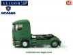 Le tracteur Scania R420 vert armée en miniature par Eligor au 1/43e