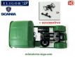 Le tracteur Scania R420 vert armée en miniature par Eligor au 1/43e