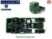 Le tracteur Scania R420 vert armée en miniature par Eligor au 1/43e